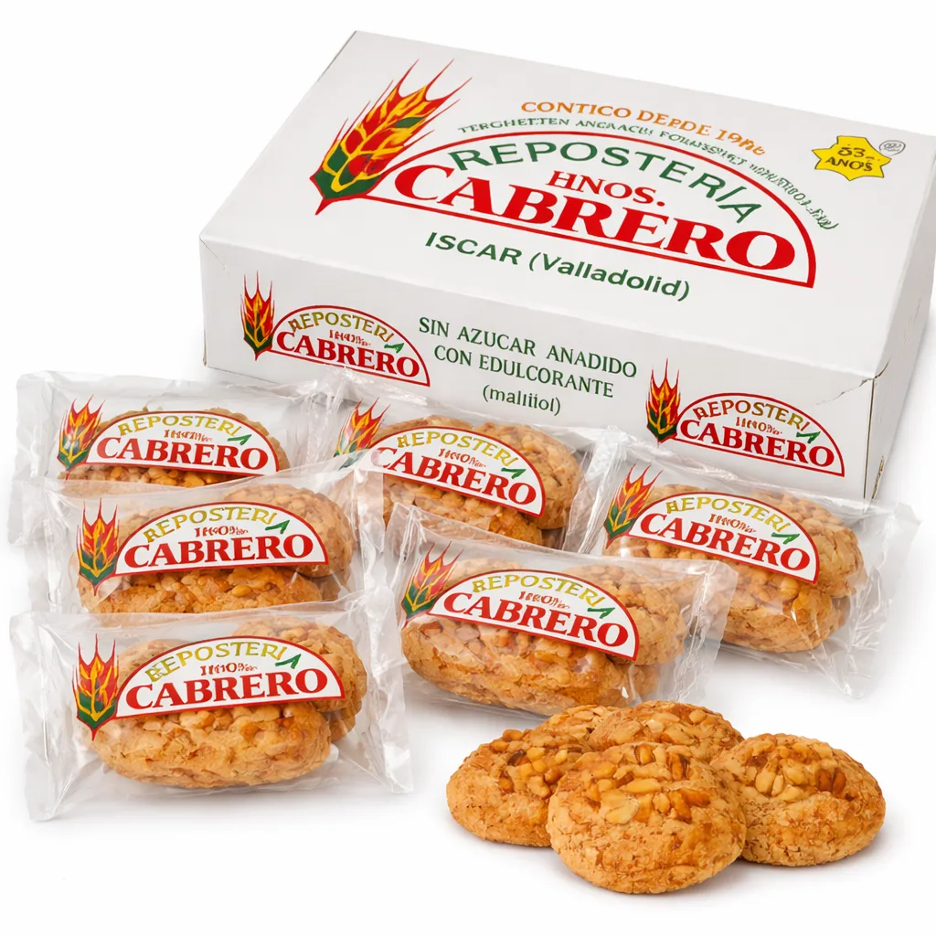 Pasta Piñon Int.malt. 1x1 Cabrero 2kg Caja - Comprar Galletas online | El Mes Dolç