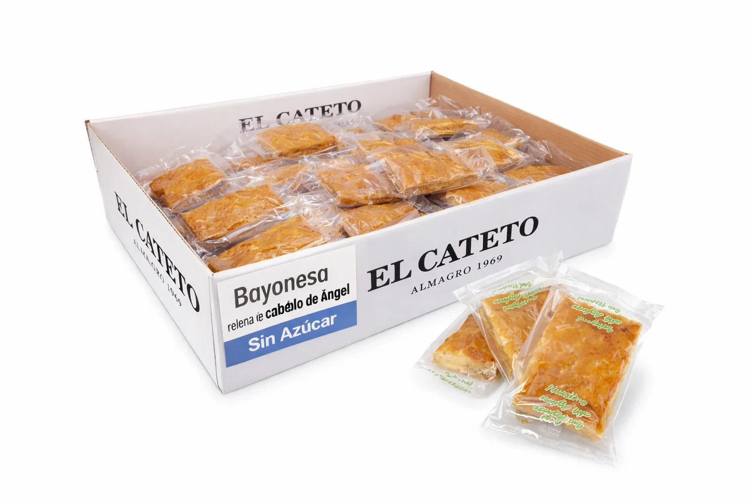 Bayonesa Integral Sin Azúcar 1x1 Cateto 2kg Caja - Comprar Hojaldre online | El Mes Dolç
