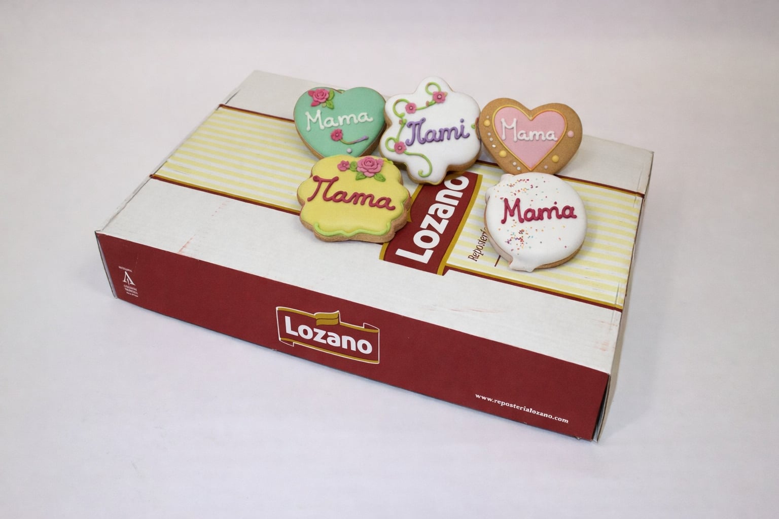 Galleta Dia De La Madre Nº32 LOZANO 30u Caja - Comprar Otras Campañas online | El Mes Dolç