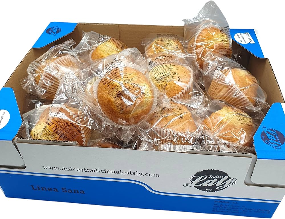 Magdalena Casera Sin Azúcar 1x1 Laly 1.8kg - Comprar Magdalenas online | El Mes Dolç