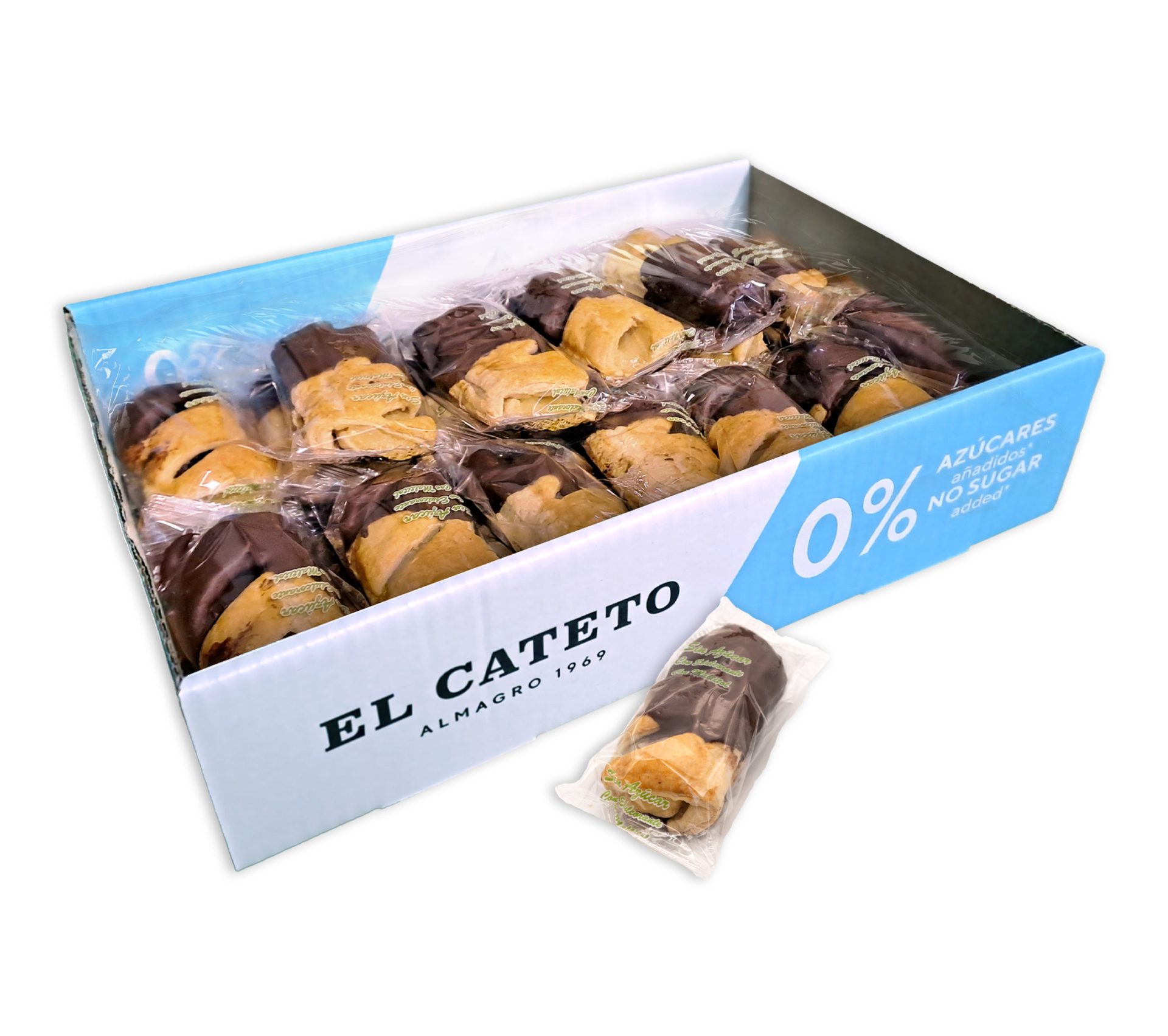 Cañas Medio Baño Sin Azúcar 1x1 Cateto 2kg Caja - Comprar Hojaldre online | El Mes Dolç
