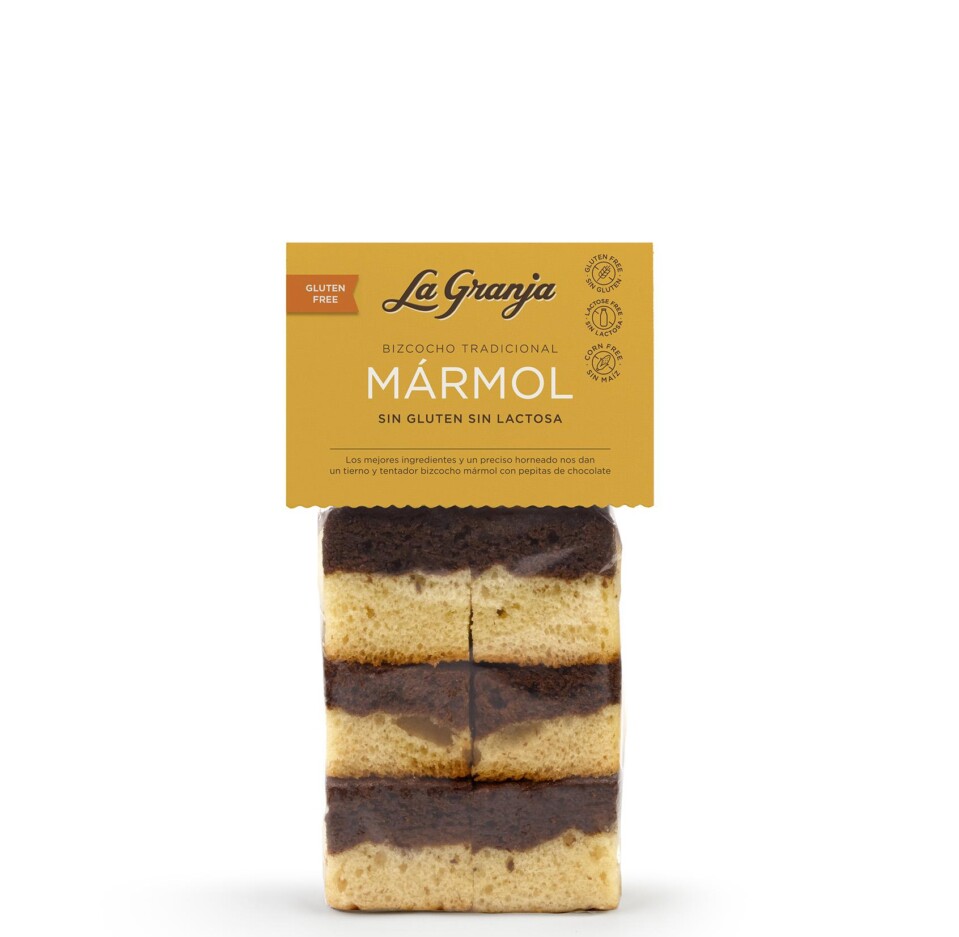 Bizcocho Mármol Sin Gluten Sin Lactosa La Granja - Comprar Bizcochos online | El Mes Dolç