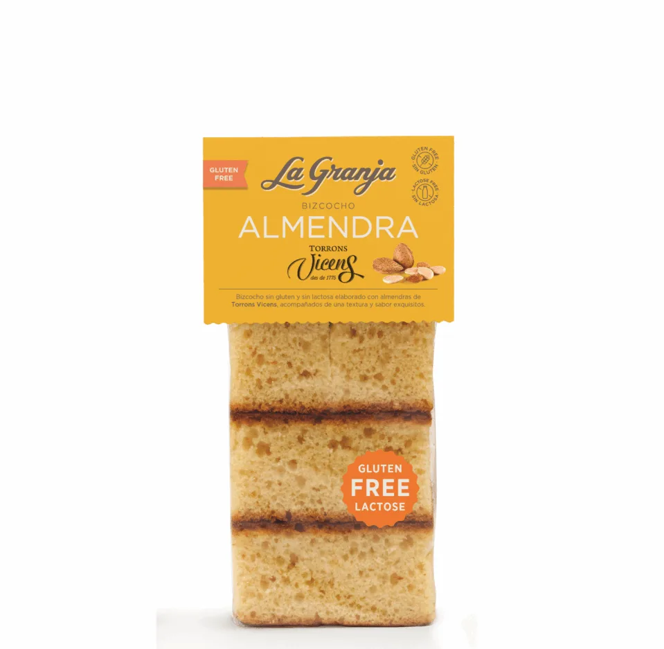 Bizcocho Almendras Turrones Vicens Sin Gluten Sin - Imagen 2