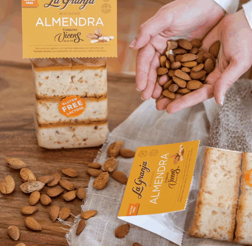 Bizcocho Almendras Turrones Vicens Sin Gluten Sin - Imagen 3