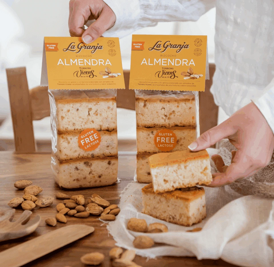 Bizcocho Almendras Turrones Vicens Sin Gluten Sin - Imagen 4