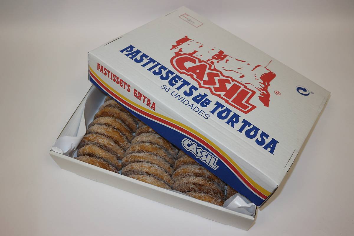 Pastisset Grande Cassil 3 Docenas 36 Ud Caja - Comprar Hojaldre online | El Mes Dolç