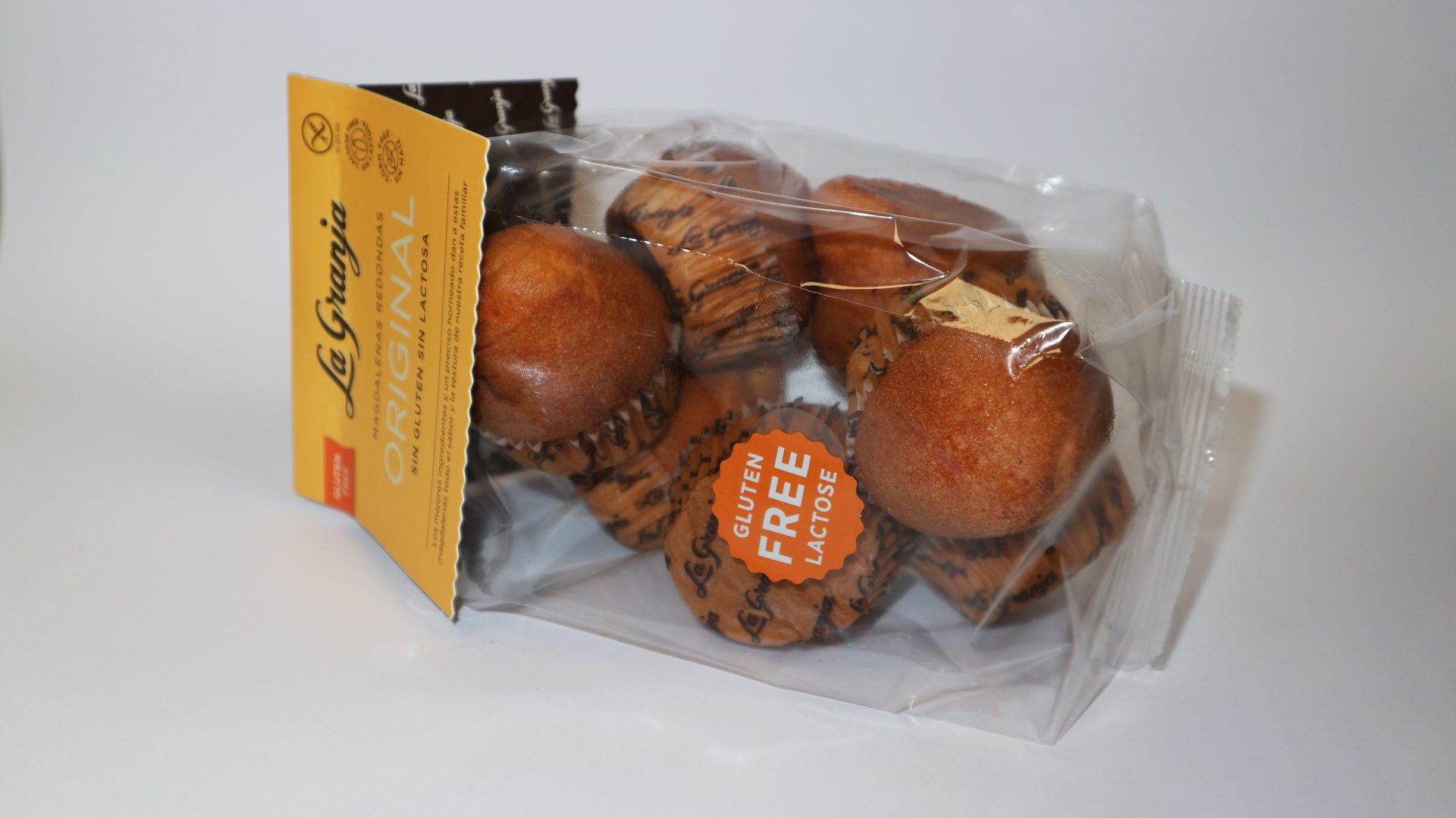 Magdalena Tradicional Sin Gluten 6 Paq GRANJA - Comprar Magdalenas online | El Mes Dolç