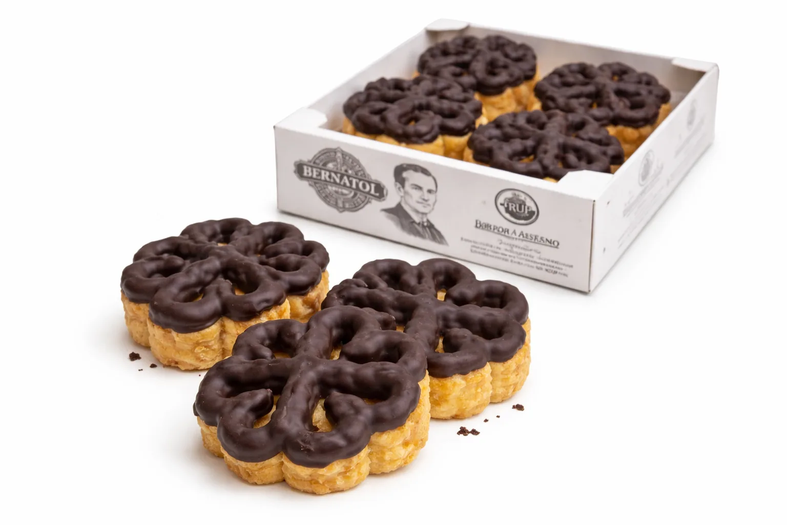 Flores Artesana Estuche Choco 4u HADA - Comprar Semana Santa online | El Mes Dolç