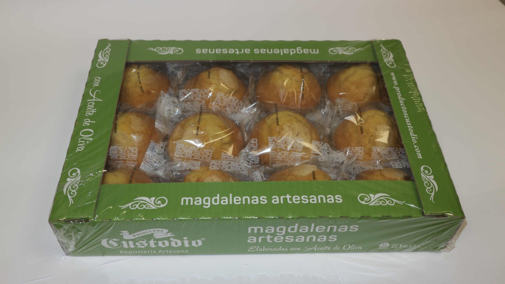 Magdalena Casera Aceite Oliva 1x1 1kg CUSTODIO - Comprar Magdalenas online | El Mes Dolç
