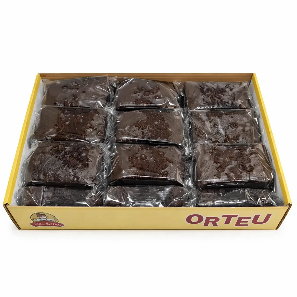 Bizcocho Brownie Doble Caja 21 Paquetes Orteu - Comprar Bizcochos online | El Mes Dolç