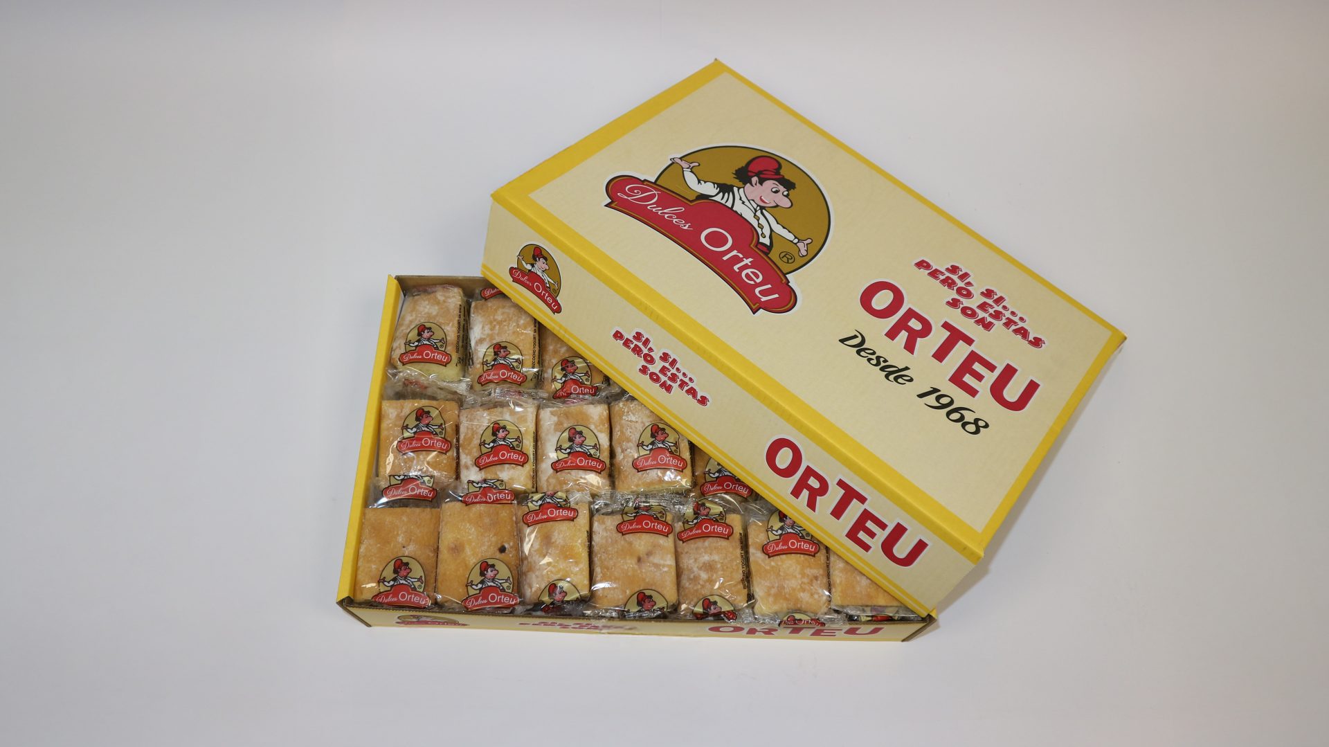 Bizcocho Yogurt Sin Azucar 2kg Orteu - Comprar Bizcochos online | El Mes Dolç