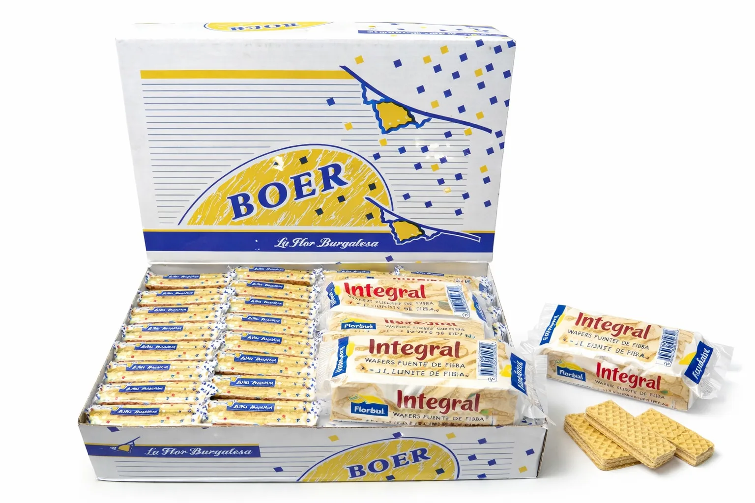 Barquillo Integral 1x2 Burgalesa 2.5kg - Comprar Galletas online | El Mes Dolç