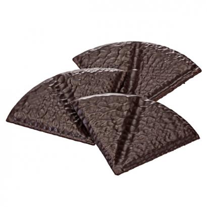 Abanico bañado de chocolate Galletas Polen, crujiente y con cobertura brillante