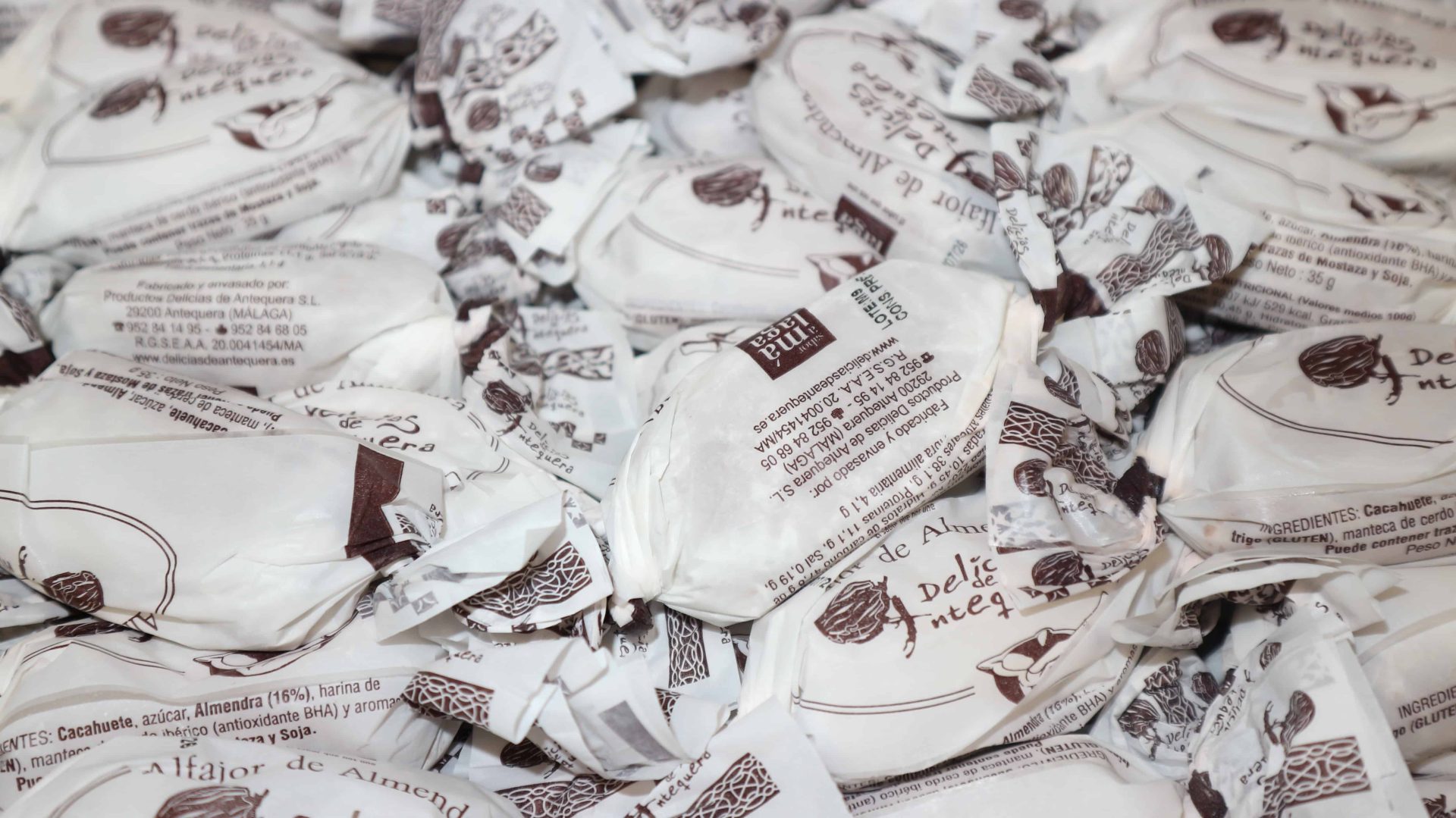 Alfajor Almendra Antequera 3kg de Delicias de Antequera