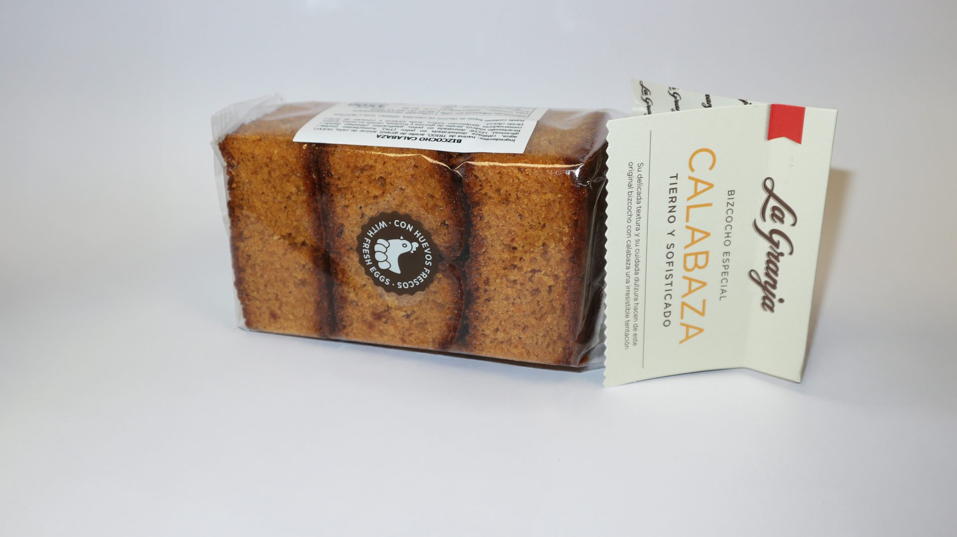 Bizcocho Calabaza 350g 8u La Granja