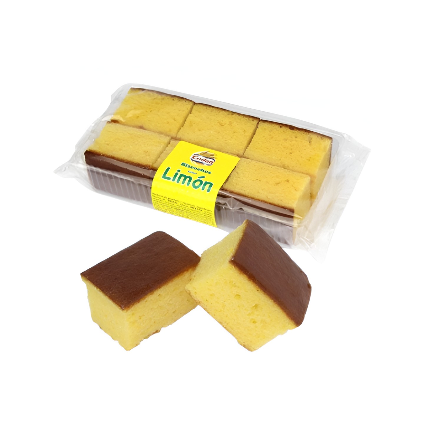 Bizcocho de limón Codan, miga jugosa con aroma cítrico natural