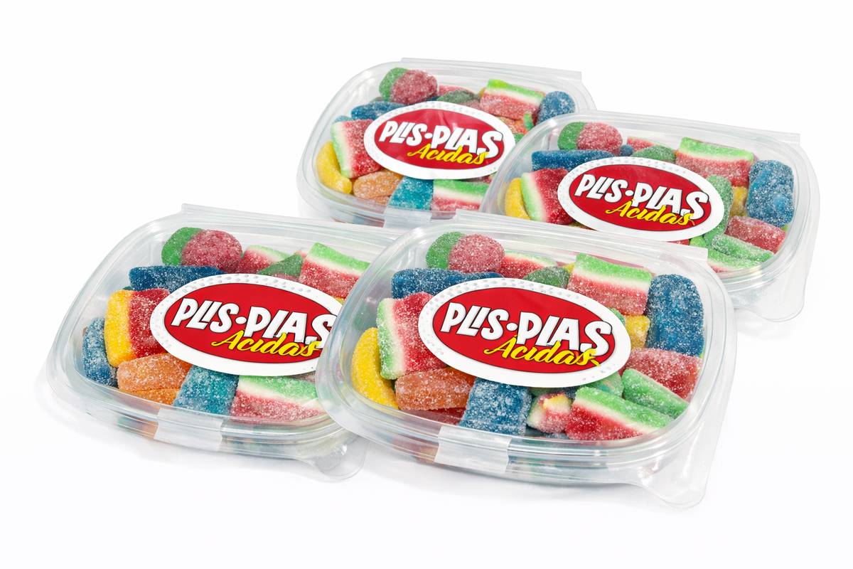 Blister Gomix Pica 120g 16un Plis Plas Caja, snacks