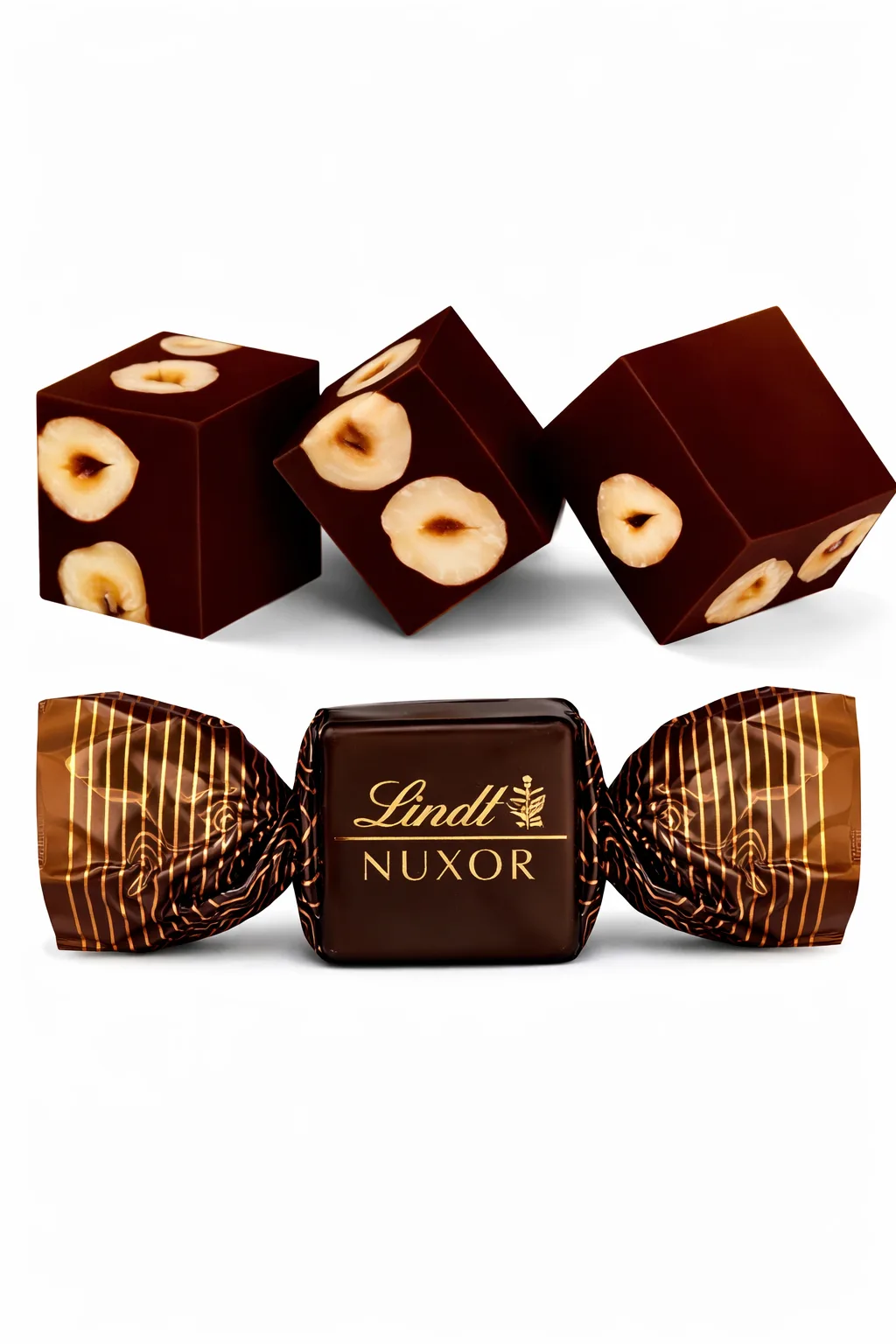 Bombon Lindt Nuxor Negro Avellana 2kg