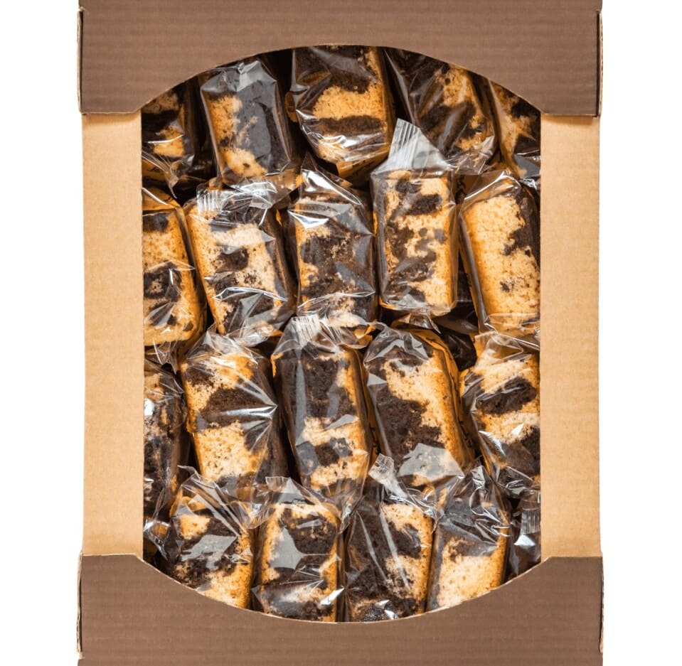 Caja Bizcocho Mármol Sin Gluten Sin Lactosa 30 uds de La Granja