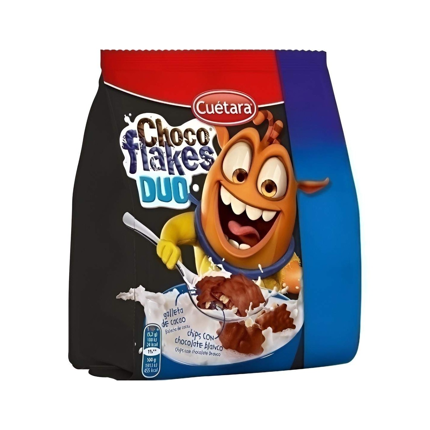 Choco Flakes Duo 120g 7u 66073 TRIGORICO Caja 7 uds, snacks de Cuétara