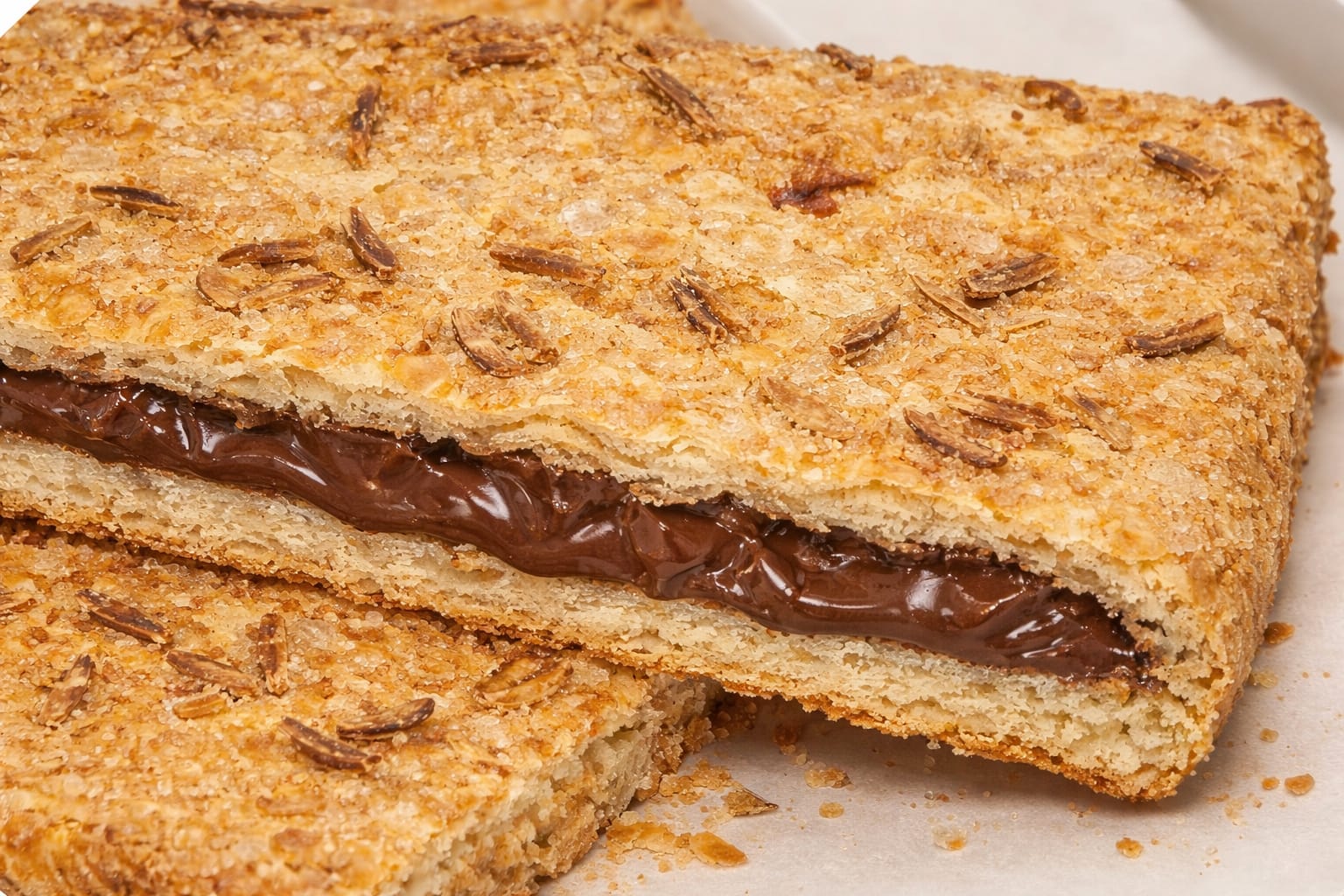 Coca Hojaldre Chocolate TRIBO 1,20 kg 3 Tiras