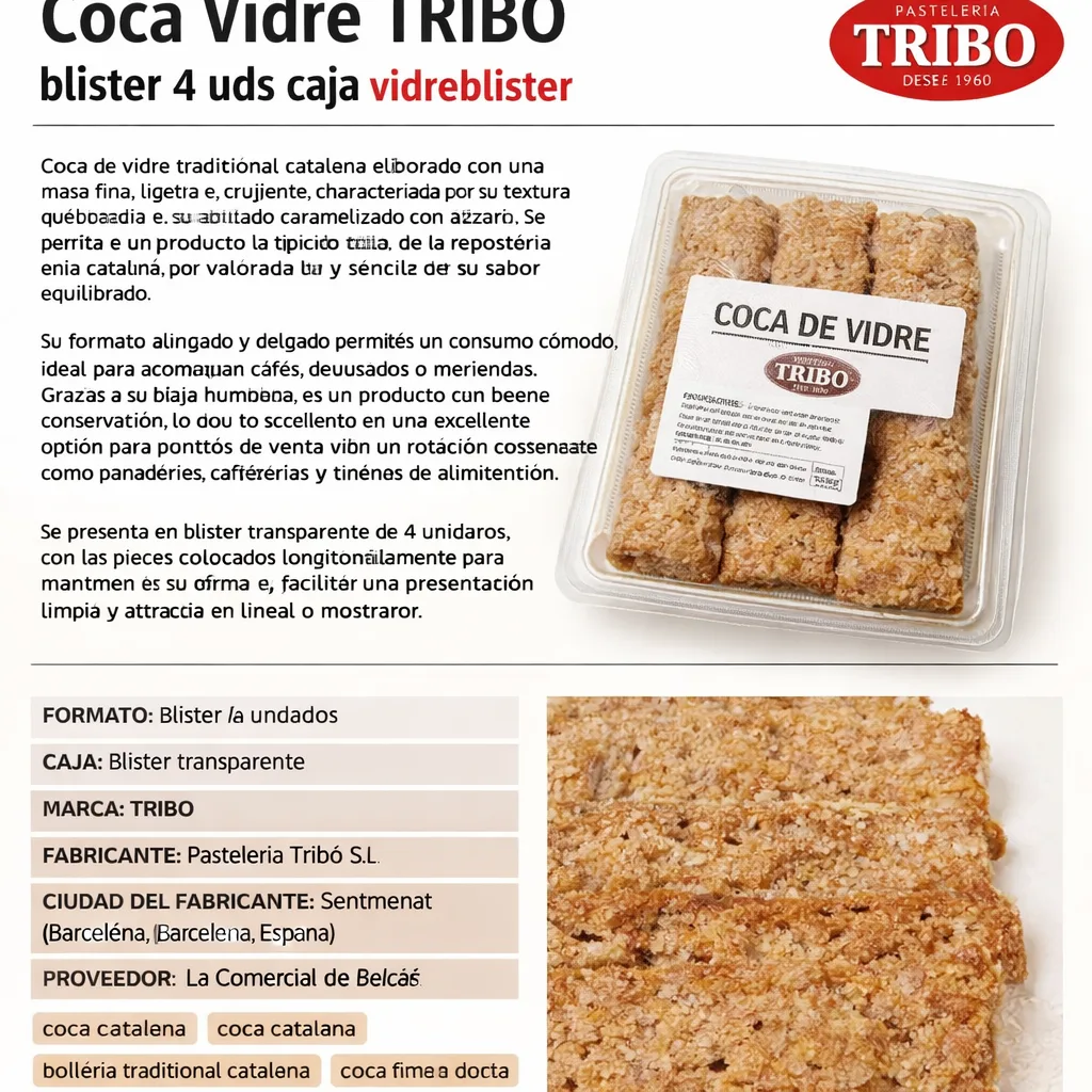 Coca Vidre TRIBO Blister 4 uds Caja