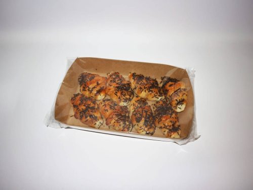 Croissant de cacao con viruta Belcan, hojaldre de chocolate con virutas por encima