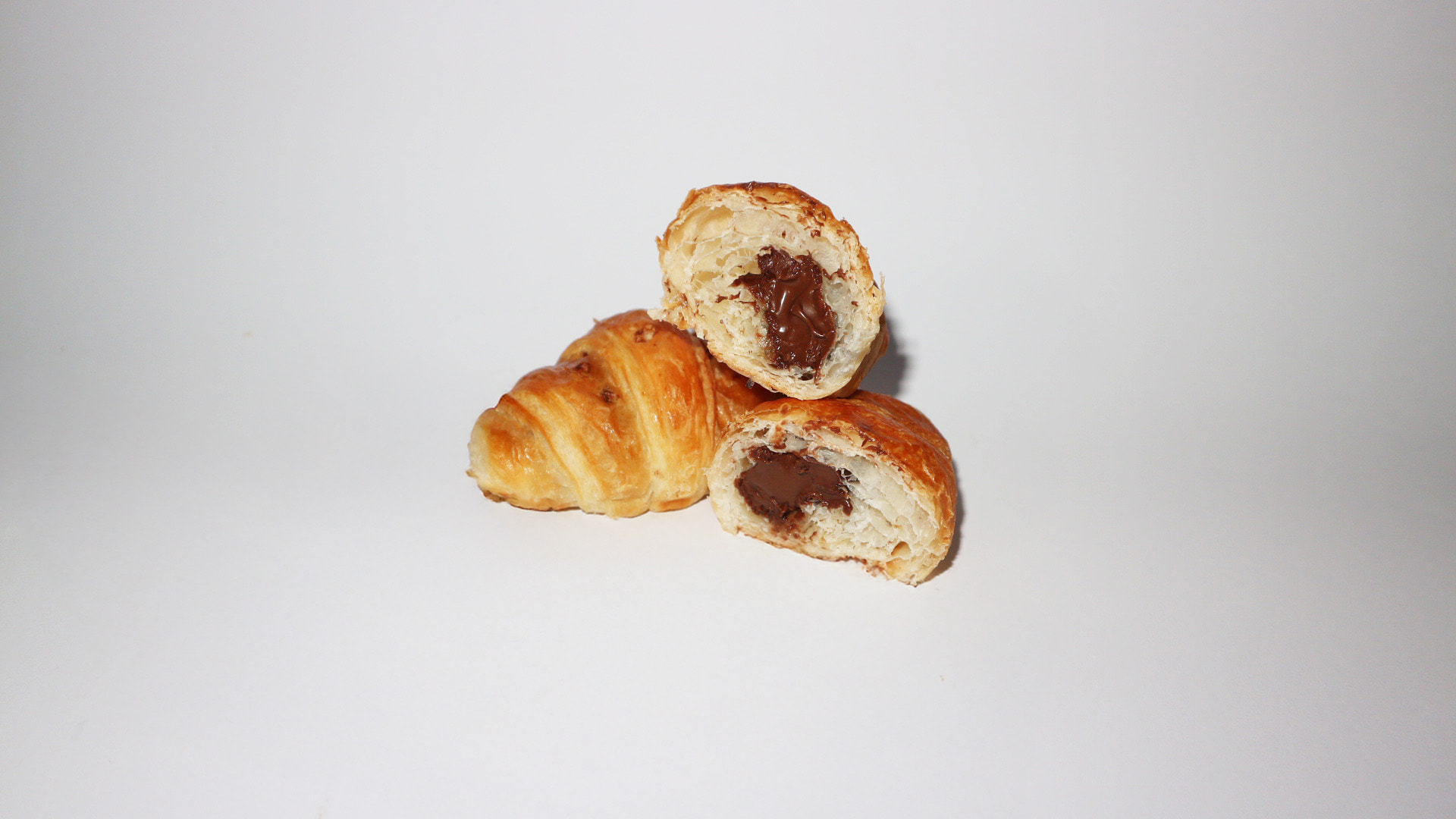 Croissant Clásico Relleno Chocolate 1.1kg BELCAN, bollería
