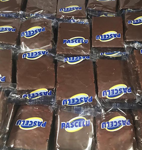Cuadradito Cacao 18 Uni Pascelu Caja, bizcochos