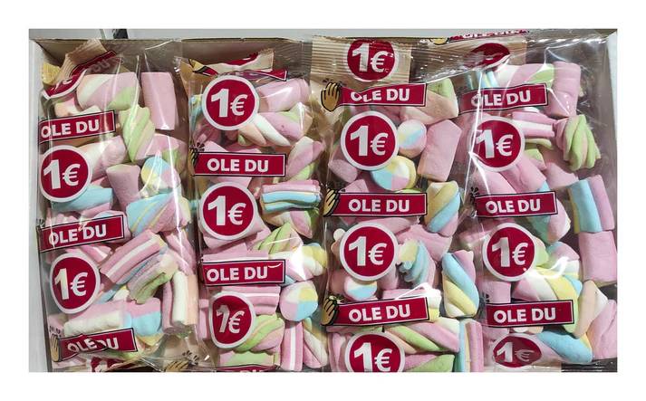 Esponjitas de azúcar dulceria, blandas y tiernas con sabor suave a vainilla