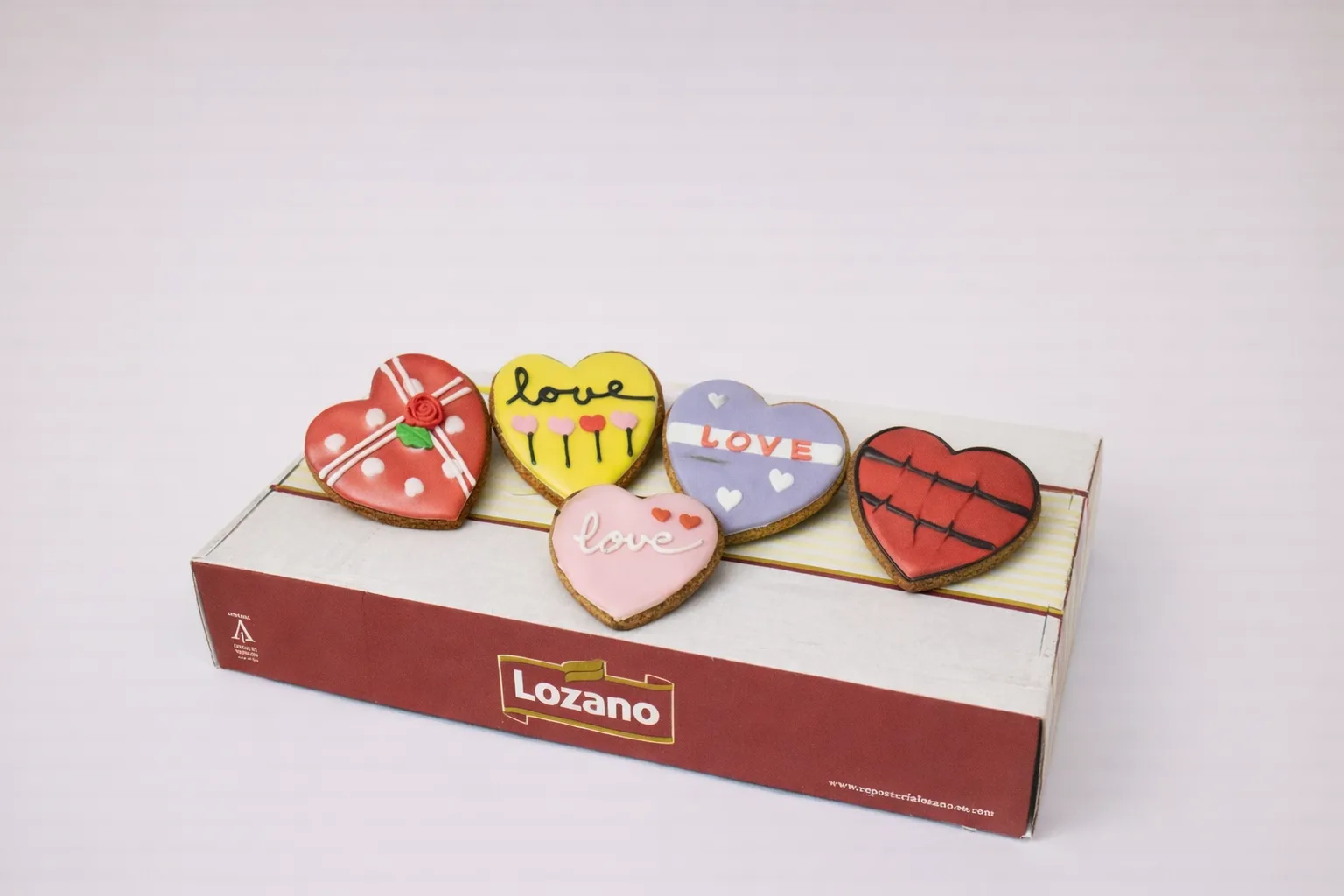 Galletas San Valentin Nº 50 LOZANO 30u.caja