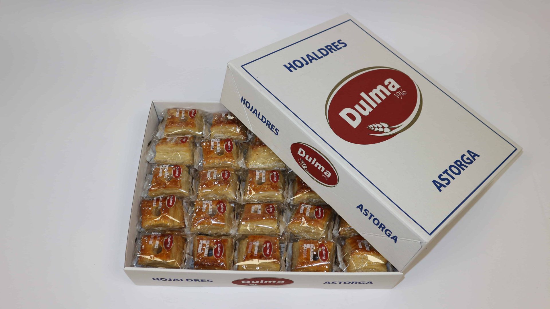 Hojaldres de miel Astorga, láminas doradas con un dulce toque de miel