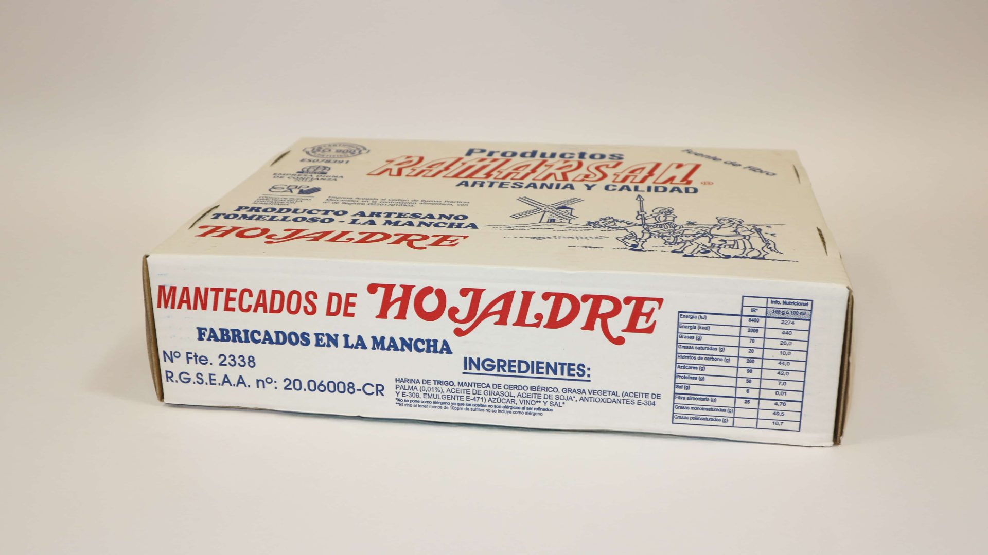 Hojaldre Ramarsan 1.8 kg