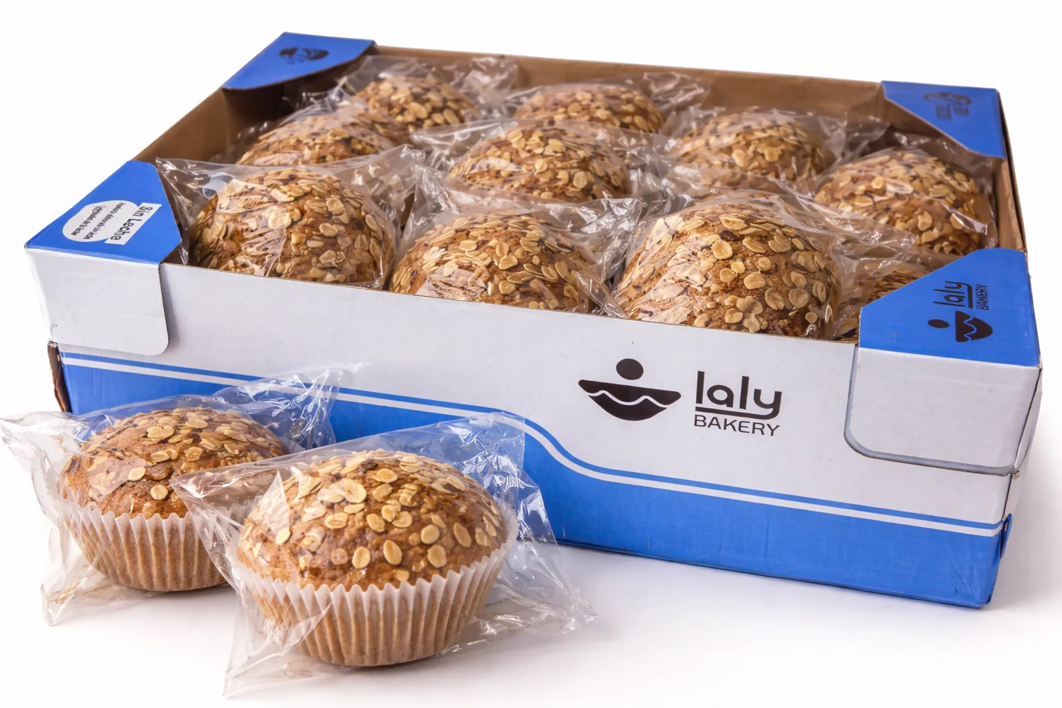 Magdalena Multicereales Sin Azúcar 1x1 Laly 1.8kg Caja