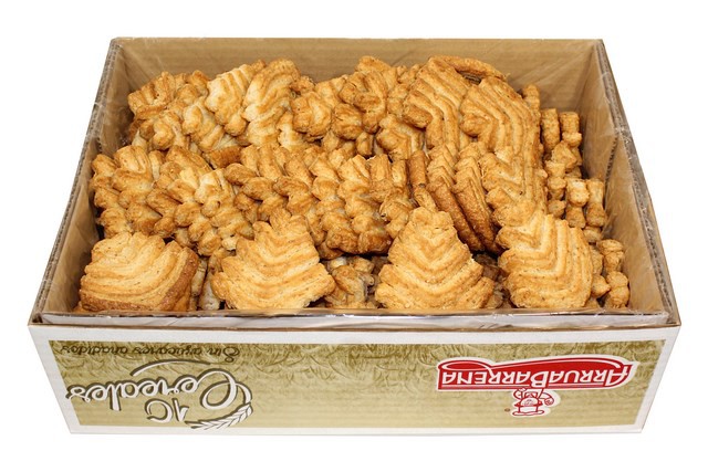 Manina Diabeticos Granel Arruabarrena Caja: 1,800 kg, hojaldre