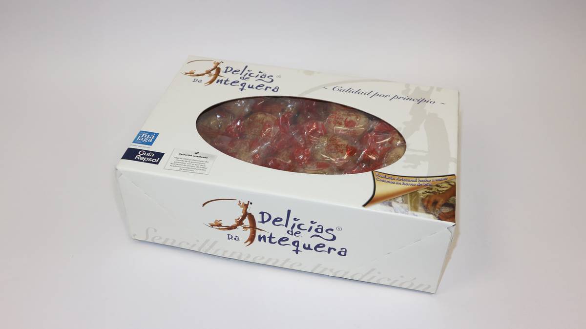Mantecada Almendra Superior Antequera 4K, mantecados de Delicias de Antequera