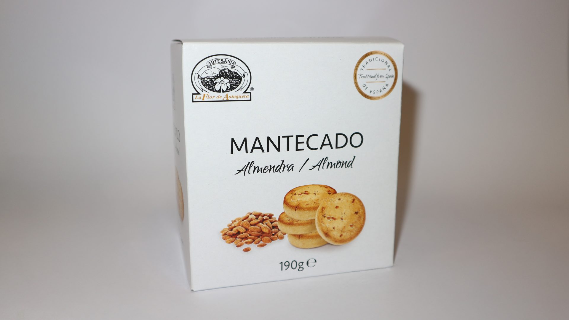 Mantecado de almendra Unión Mels, textura que se deshace en la boca