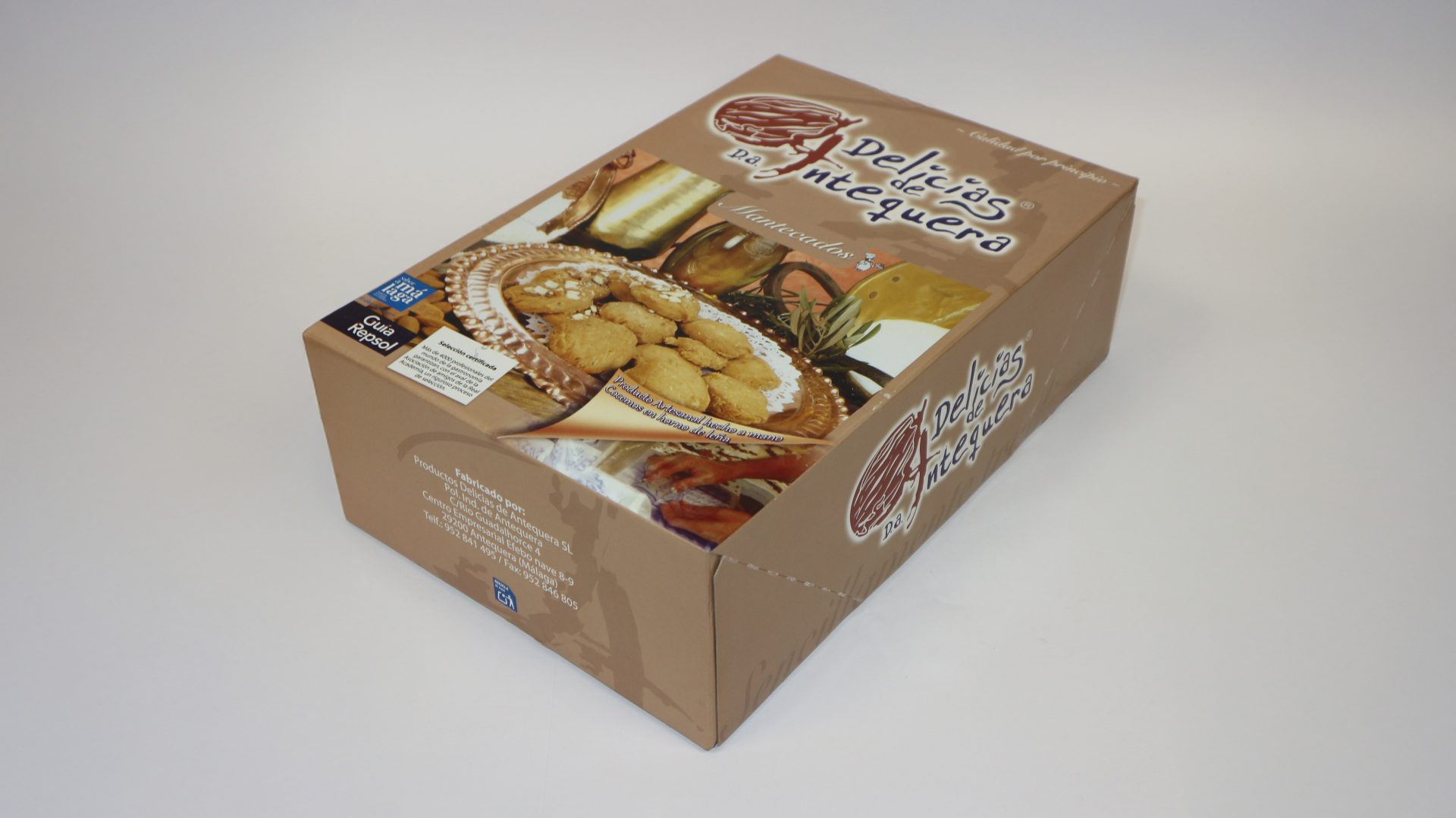Mantecado Oliva Almendra Antequera 4k de Delicias de Antequera