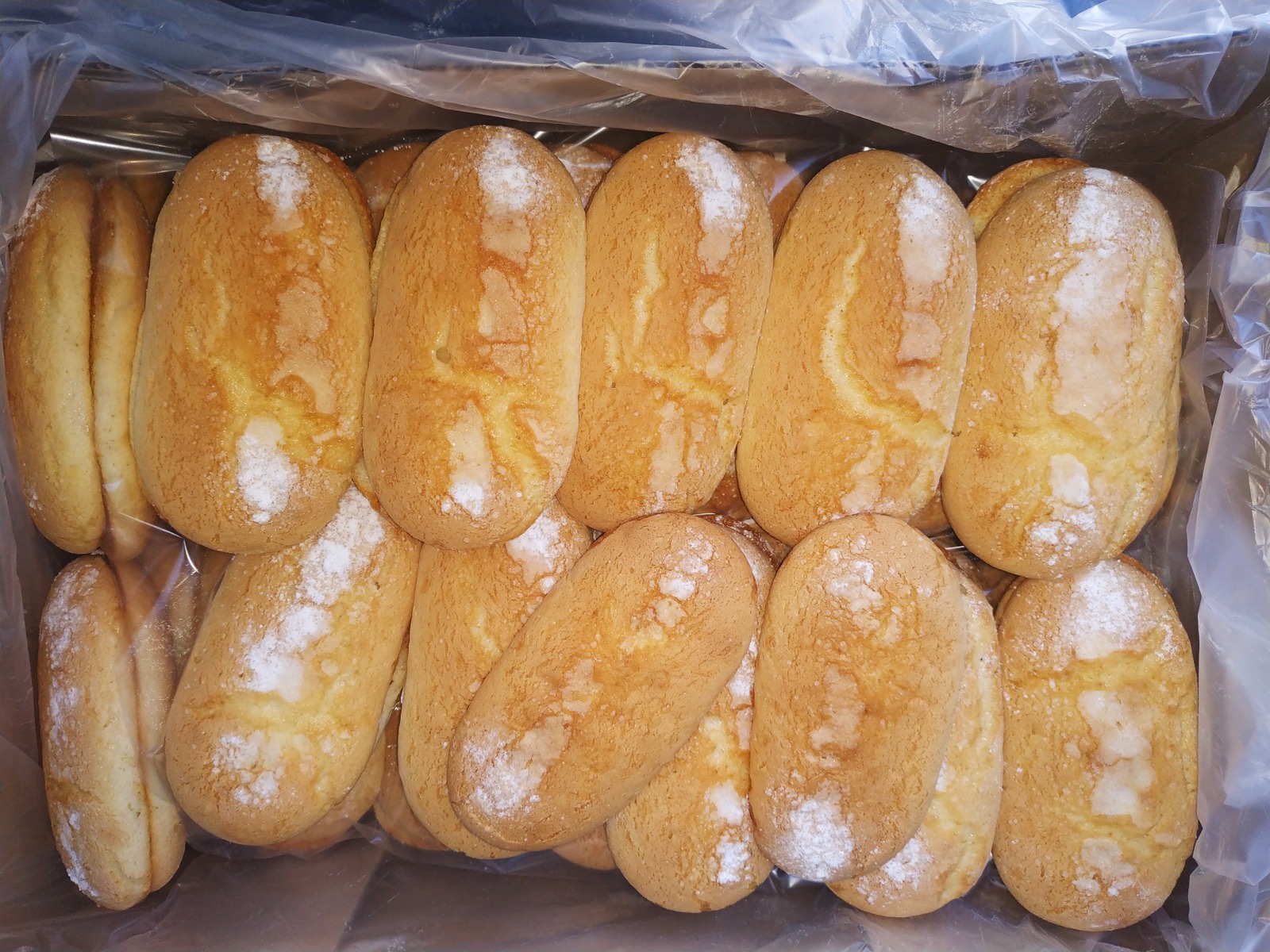 Melindro Robustillo, bizcochito alargado dorado y azucarado estilo catalán
