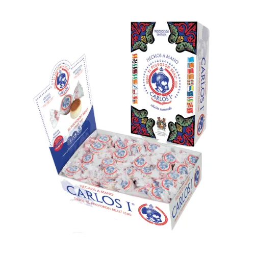 Polvoron Real Almendra Carlos I Obrador Real 3kg - Comprar Navidad online | El Mes Dolç
