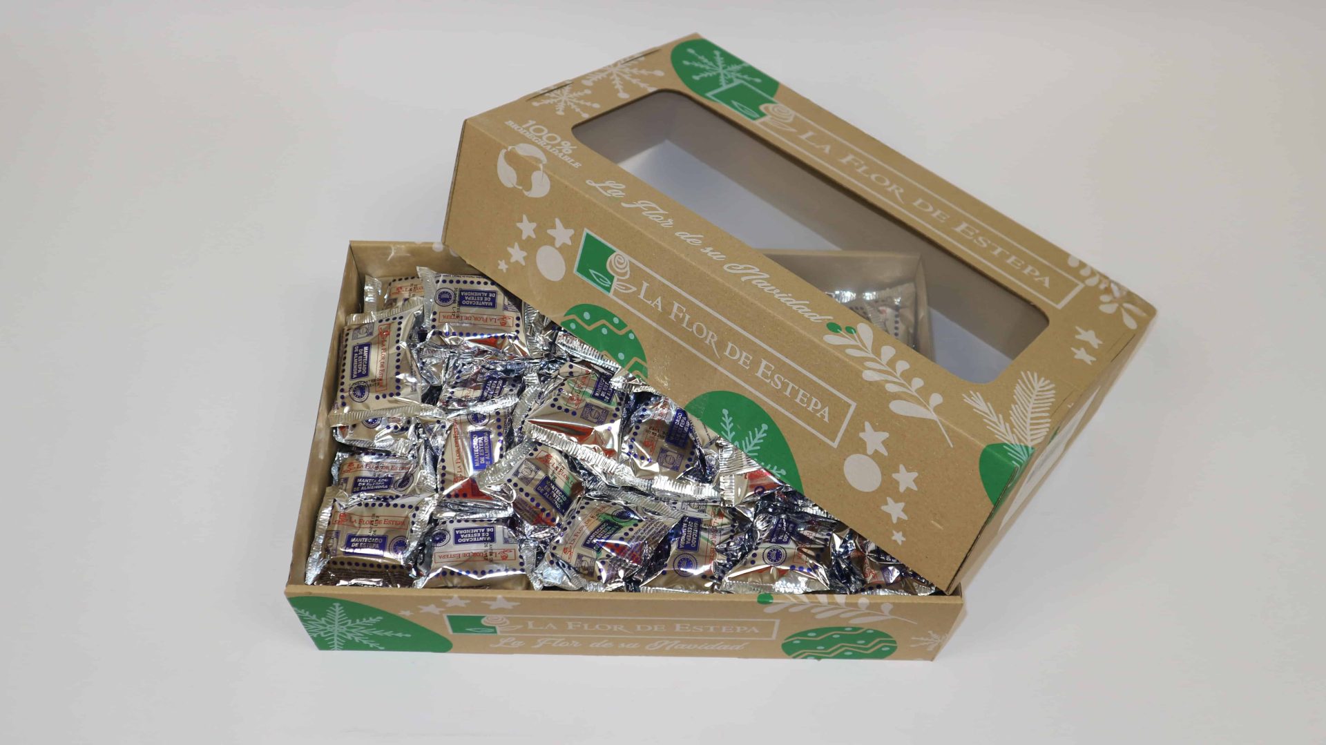 Mantecado De Almendra La Flor Estepa 3kg - Comprar Navidad online | El Mes Dolç