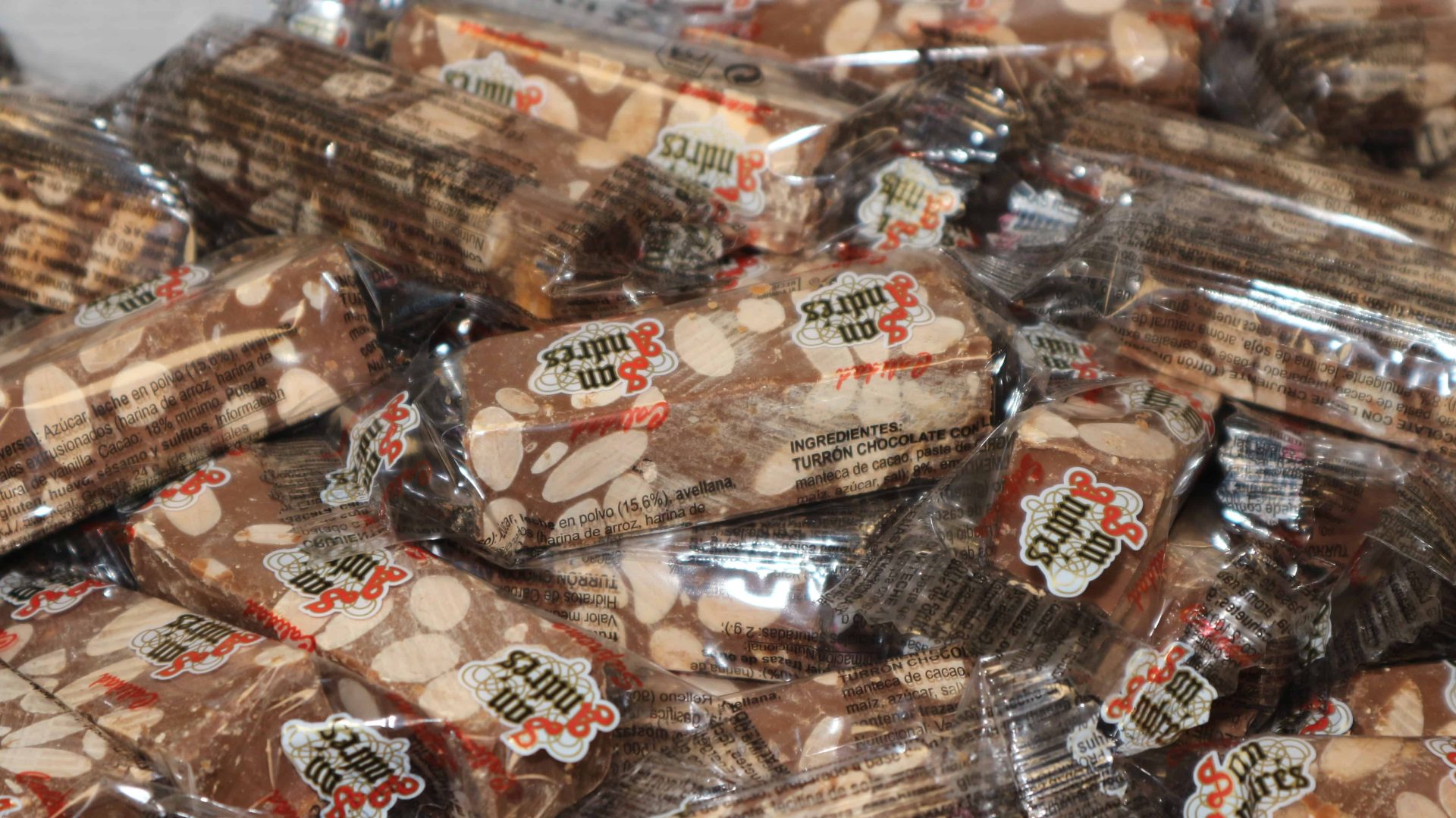 Turron Chocoalmendra Supr San Andres 3kg - Imagen 2