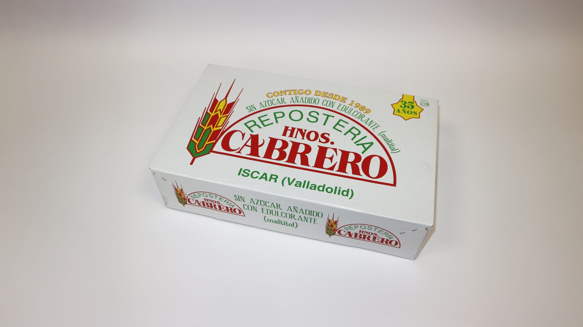 Pasta Almendra Int.maltitol 1x1 Cabrero Caja, galletas de Repostería Hermanos Cabrero