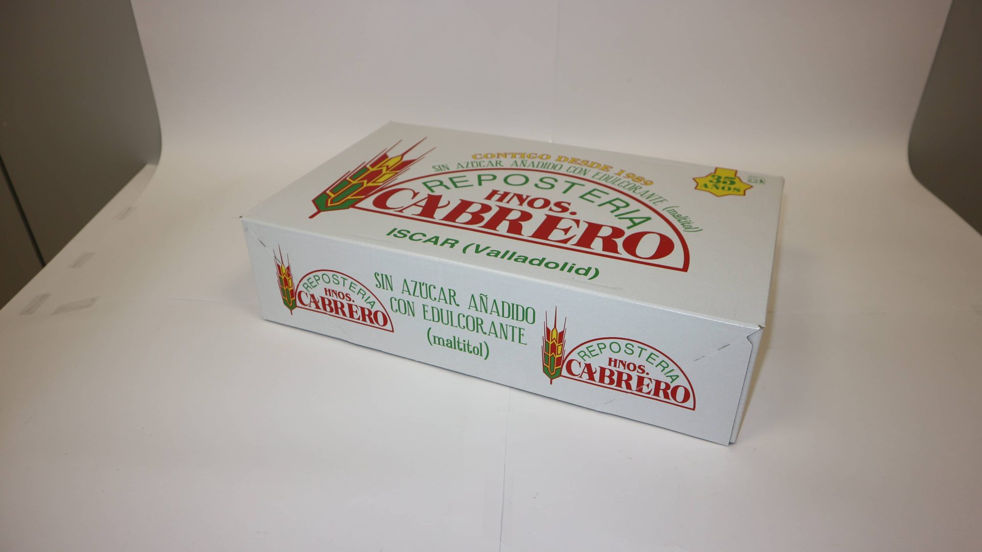 Pasta Almendra Int.maltitol 1x1 Cabrero Caja, galletas de Repostería Hermanos Cabrero