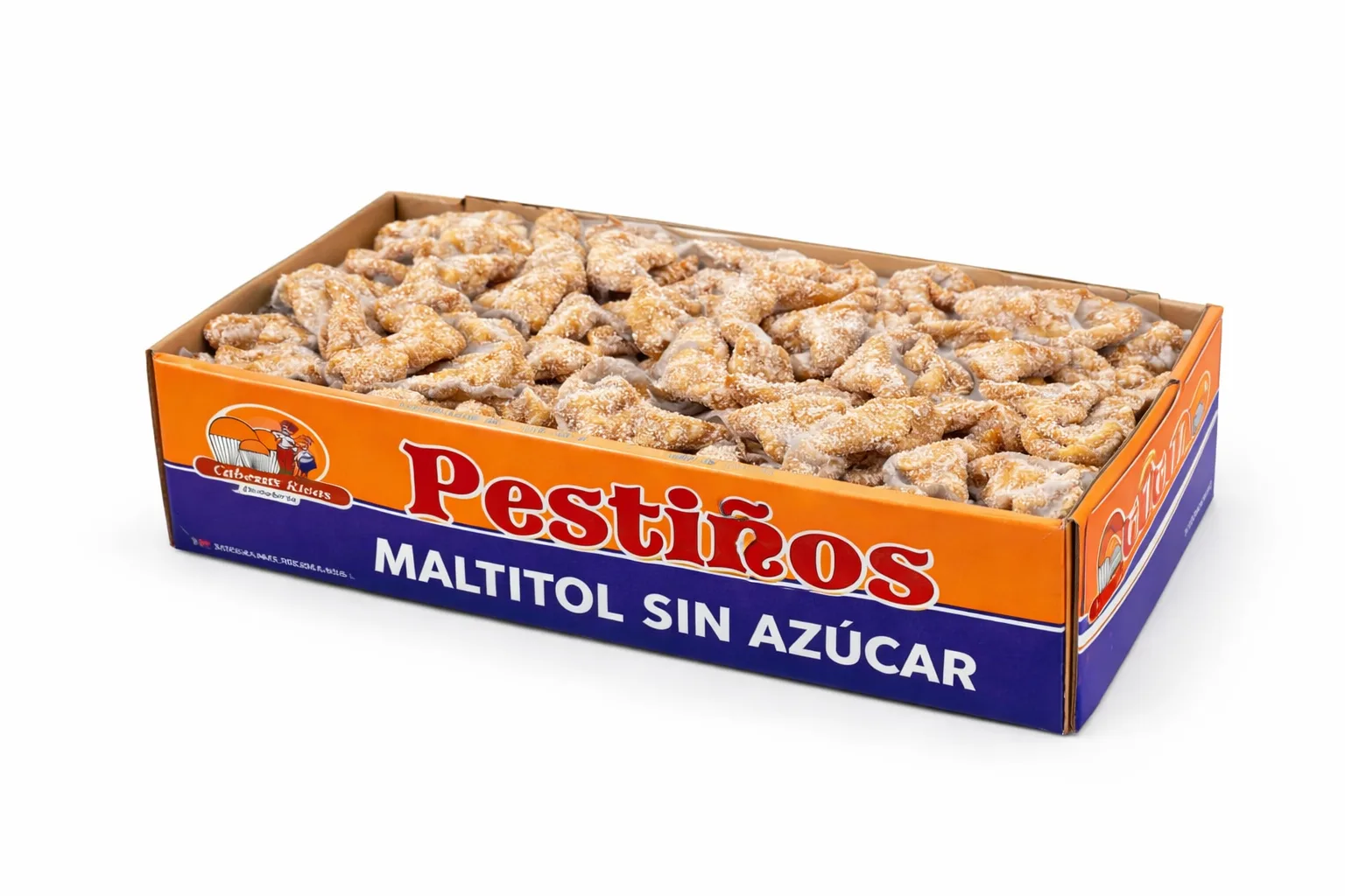 Pestiño Maltitol Cabezas 2kg Caja