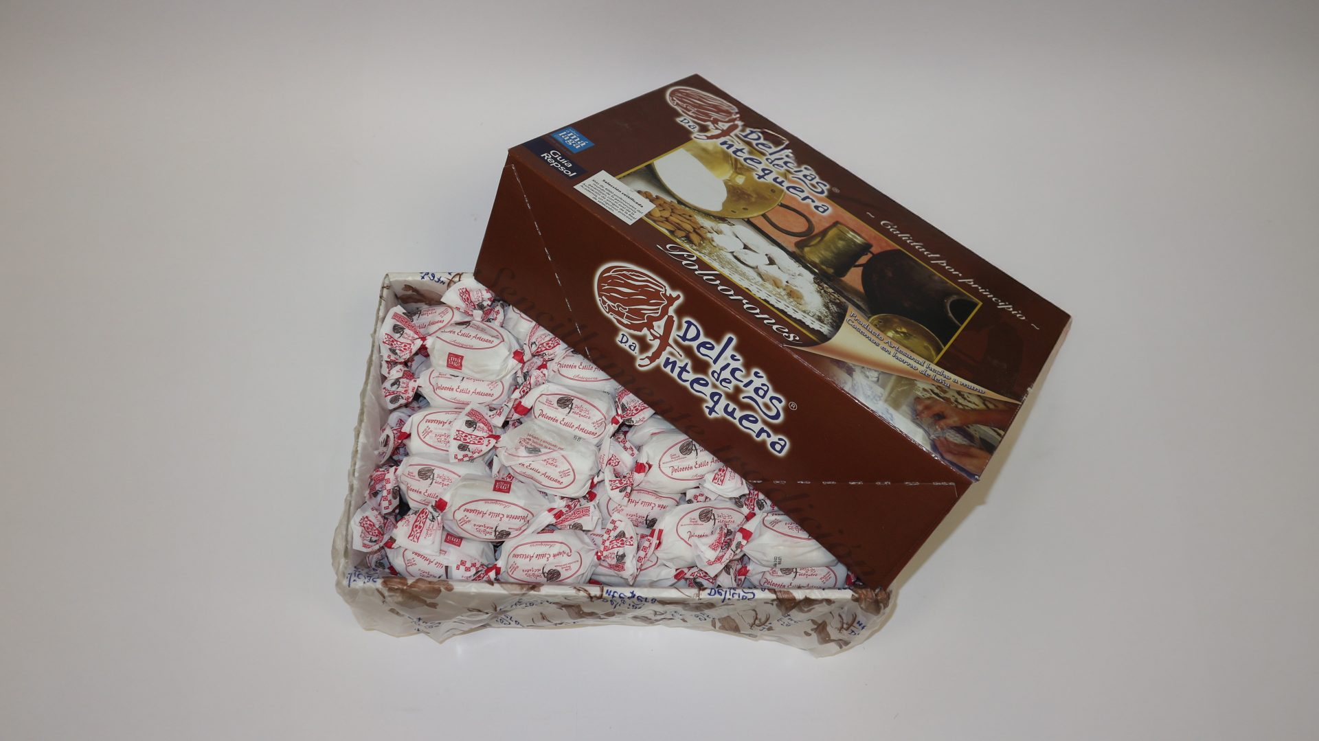 Polvorón artesano Delicias de Antequera, quebradizo y tradicional