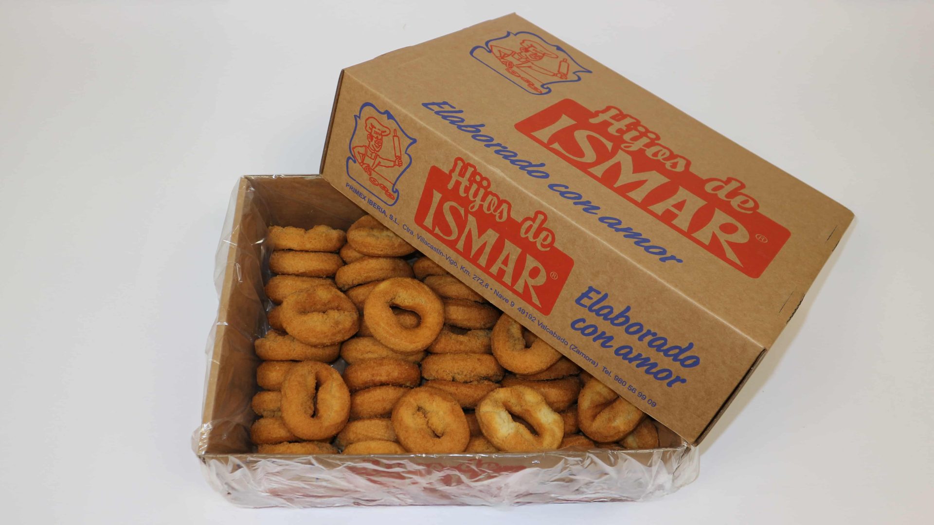 Rosquilla frita de El Mes Dolç, dorada y con toque crujiente