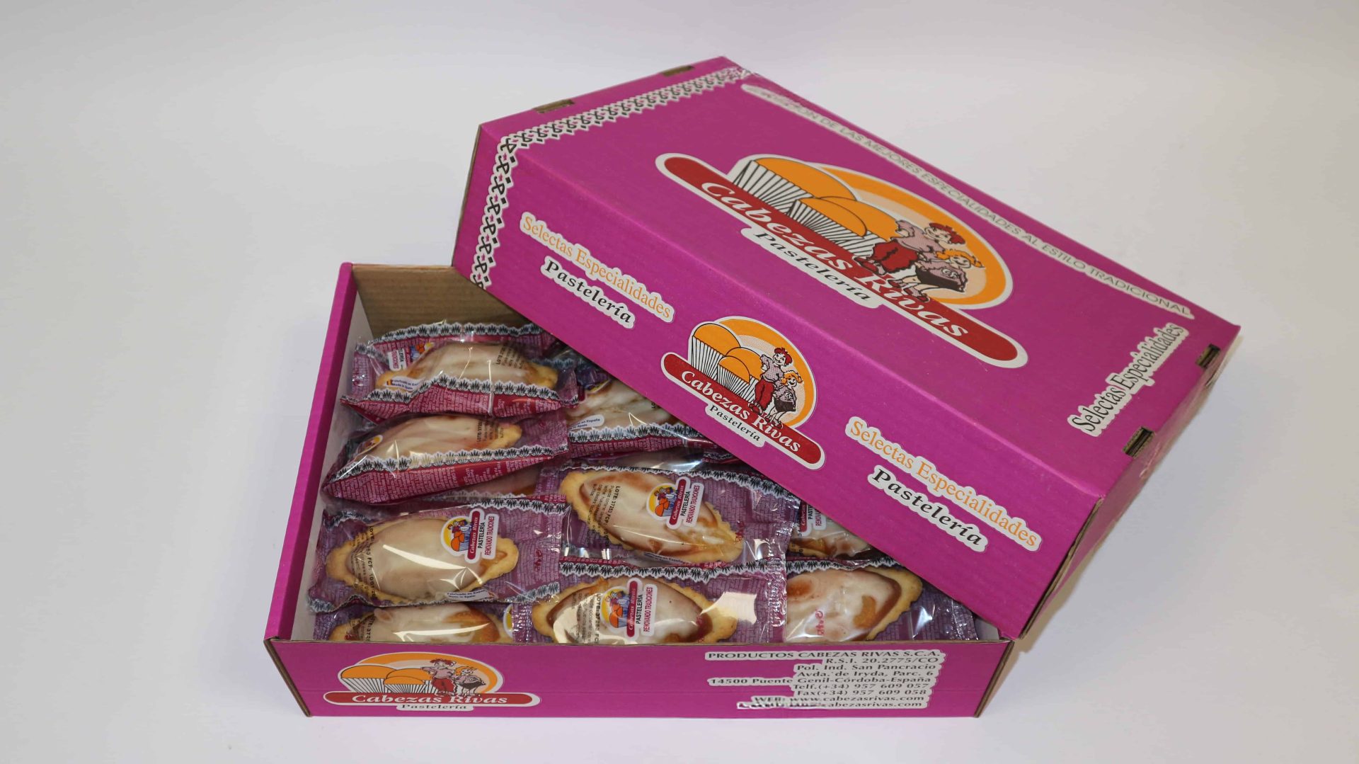 Barquito de cidra Cabezas, hojaldre crujiente relleno de dulce cabello de ángel