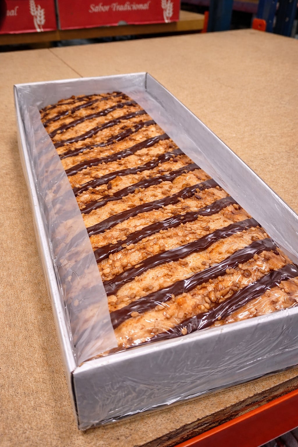 Hojaldre Crema Choco 0.600kg BELCAN, sant joan