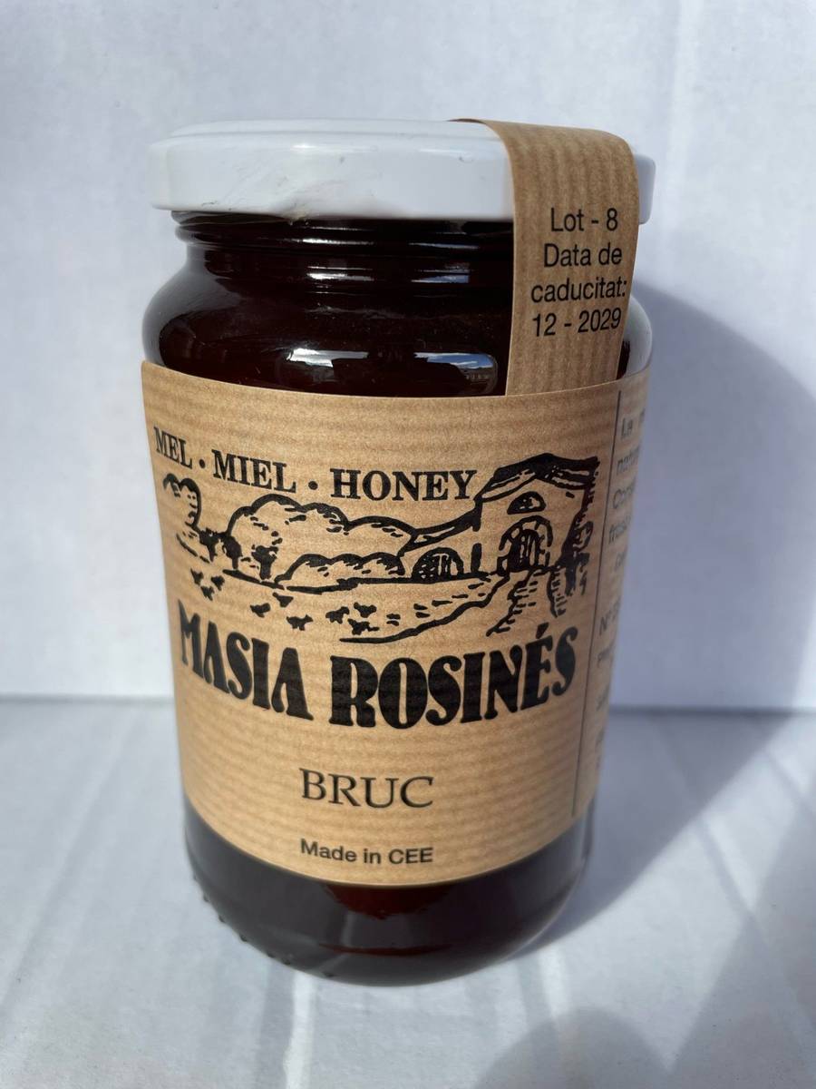 Miel de Bruc MASIA ROSINES 500 g, miel rosines